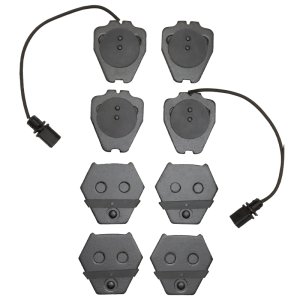 Volkswagen Passat Brake Pads - Front - R1 Concepts - Semi Met - `99-`05
